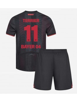 Billige Bayer Leverkusen Martin Terrier #11 Hjemmedraktsett Barn 2025-26 Kortermet (+ Korte bukser)